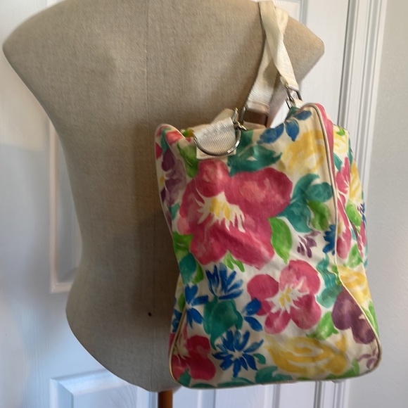 Floral duffel bag - Picture 3 of 15